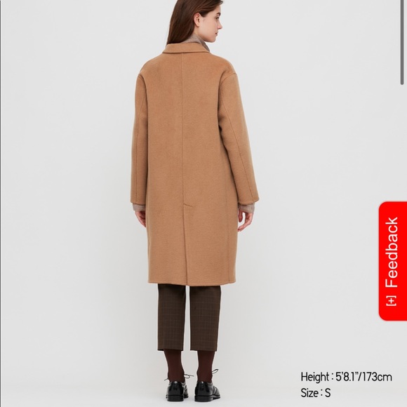 Wool blend longline coat - Picture 6 of 9